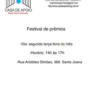 Convite – Festival na Santa Joana